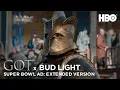 Video di Game of Thrones X Bud Light | Official Super Bowl LIII Ad | Extended Version | HBO
