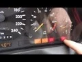 How works warning lights in Mercedes Benz dashboard