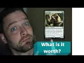 How do I identify a Magic Card Card value and set identification