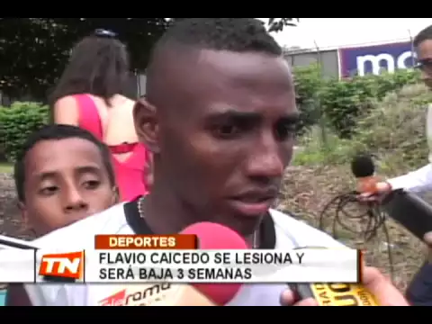 Flavio Caicedo se lesiona y será baja 3 semanas