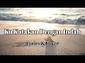 Download Lagu KU KATAKAN DENGAN INDAH - PETERPAN ( Lyrics + Cover By Felix )