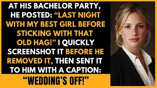 I Opened My Phone And Saw A Photo Of My Fiance At His Bachelor Party With Reddit Cheating Stories