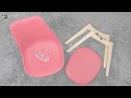Qoncept Furniture HATHOR Eames Style Chair - Assembly Guide