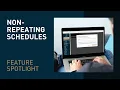 ActiveTeam Feature Spotlight Non-repeating Schedules