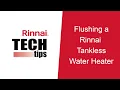 How to Flush a Rinnai Tankless Water Heater