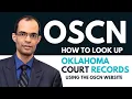 How to Look Up Oklahoma Court Records using the OSCN website tutorial by Kyle Persaud Attorney