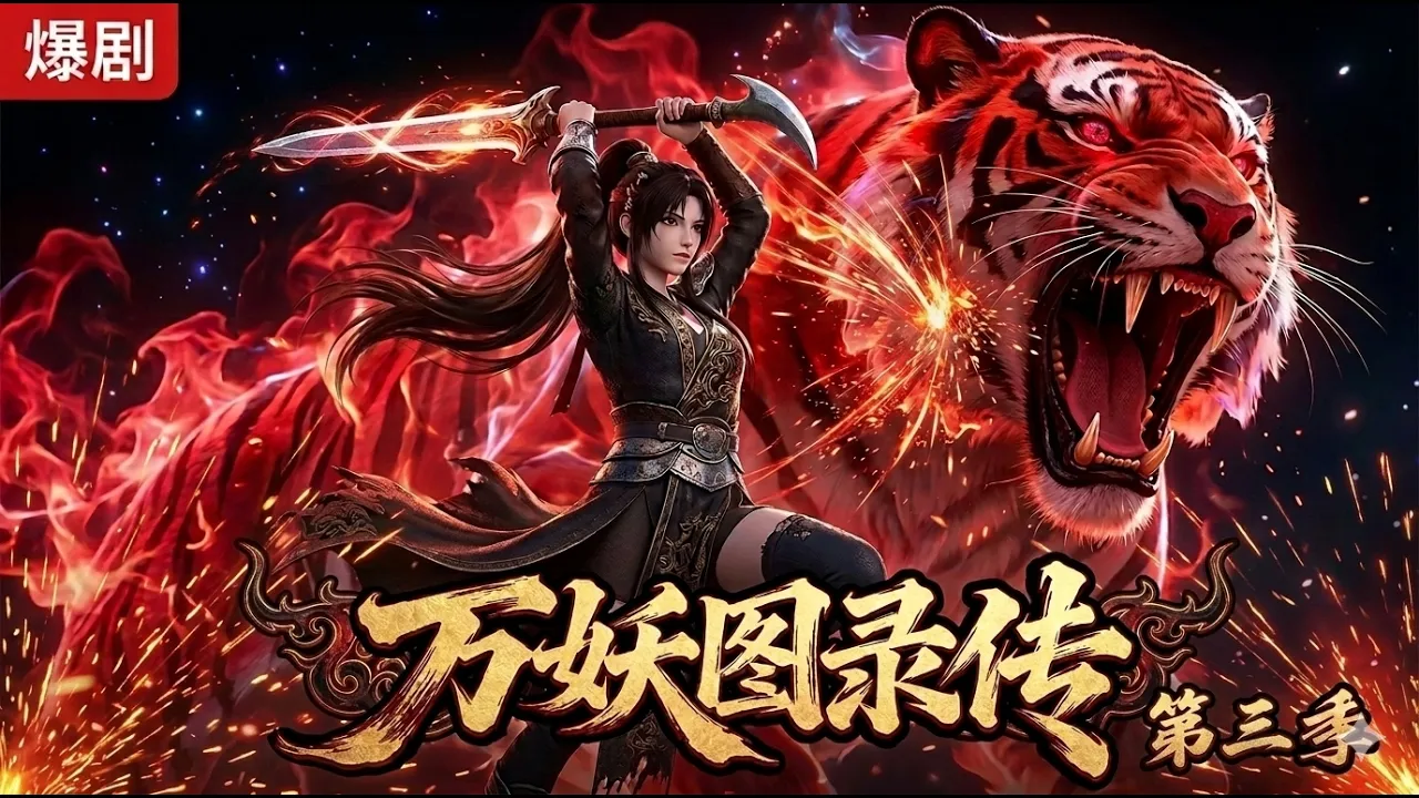 📖《萬妖圖錄傳第三季》|姜月初斬白蛟聲名大噪,遭高僧設鴻門宴下藥!他一怒反殺禿驢,更追殺鎮壓龍王!從暗黑武俠轉升級爽文,斬妖奪神通全程高能!#萬妖圖錄傳 #斬妖奪神通#動漫#漫劇推薦 poster