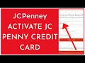 How to Activate JC Penny Credit Card 2023