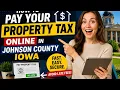 How to pay your property tax online in Johnson Iowa County