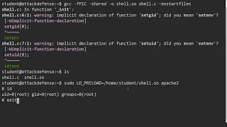 Linux Privilege Escalation Techniques Shared Library Injection Red Team Tactics INE eCPPTv3