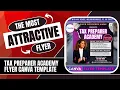 Tax Preparer Academy Flyer Canva Template
