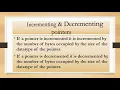 Pointers Arithmetic-C Language-Tamil