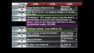 TV Listings Guide - Charter Spectrum 25