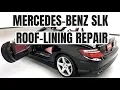 Download Lagu MERCEDES BENZ SLK HEADLINER REMOVAL (ROOF LINING REPAIR)