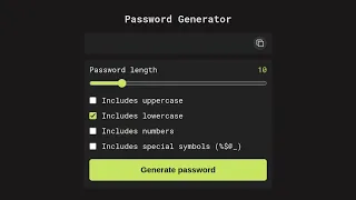 Build Password Generator App using HTML CSS JavaScript