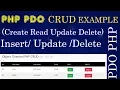 Part - 6 3 2019 PDO CRUD VIEW LIST Insert Update Delete using PHP PDO