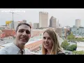 LUMIN Skybar Kitchen Columbus Ohio ROOFTOP BAR in 4K AC Hotel DownTown FOOD REVIEW