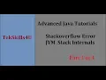Part 1 Stackoverflow Error and jvm stack in Java Programming
