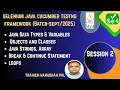 S String Array Data Types Variables Loops Object Class - Selenium 4 with Java-SEP2025 Batch