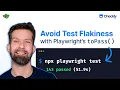 Avoid flaky end-to-end tests due to poorly hydrated Frontends with Playwright s toPass