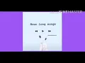 An hour loop of leavin’ by jesse mccartney