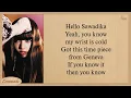 LISA SaWaDiKa Lyrics