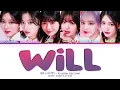 IVE Will (Korean Ver.) Lyrics (Color Coded Lyrics)