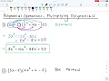 Multiplying Larger Polynomials - Examples