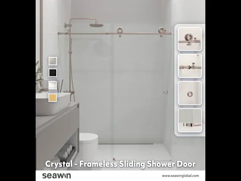 Download MP3 Crystal - Frameless Sliding Shower Door (Link in Bio)