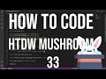 how to code racket - 33 htdw mushroom