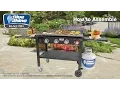 Blue Rhino Razor LP Gas Griddle model no GGC1643B - Assembly