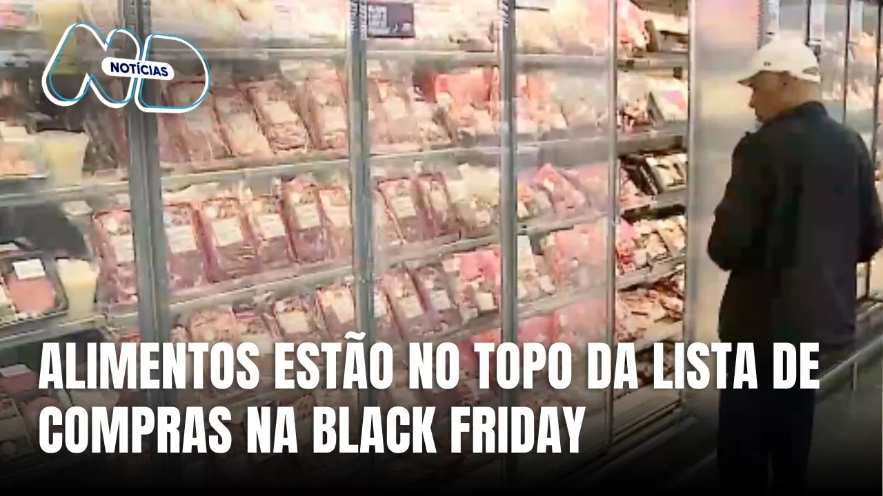 Alimentos lideram lista de intenções de compras na Black Friday, aponta pesquisa