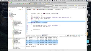 While Loops Averaging Program