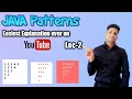 Star Pattern Programs in java Number Pattern Programs in java