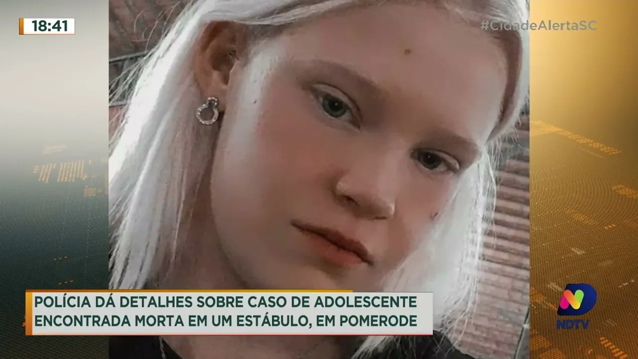 Polícia Civil atualiza informações sobre o caso da adolescente que morreu em um estábulo em Pomerode