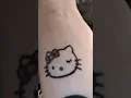 the meaning is because I can and I love hello kitty