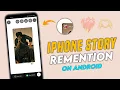 iPhone Story Remention on Android | iOS Emoji and Fonts together | iOS Instagram on Android 🔥