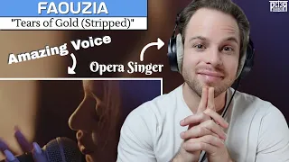 Professional Singer Hears Faouzia for the First Time! "Tears of Gold" Reaction (& Vocal Analysis)