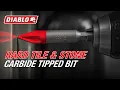 Hard Tile Stone Carbide Bit