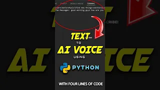 Change Text To Voice Using Python
