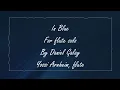Download Lagu In Blue for Flute Solo