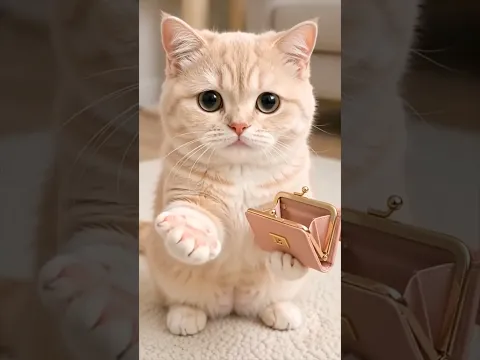 Деньги для маленького котенка #cute от Little Candy