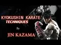JIN KAZAMA KYOKUSHIN KARATE TECHNIQUES