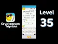 Cryptogram Tripledot Level 35 Answer SolutionGuruji