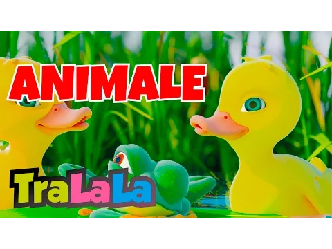 Download MP3 Cinci rățuște - Cântece cu animale 60 MIN | TraLaLa