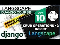 LANGSCAPE DJANGO COURSE - DAY 10 DJANGO CRUD OPERATIONS