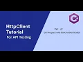 22 C HttpClient GET Request Basic Authentication
