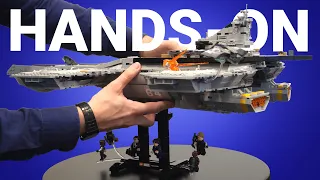 Hands-on, the giant LEGO Helicarrier's attention to detail is stunning