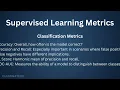 Evaluation Classification and Regression Models