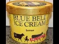 Blue Bell Lemon Ice Cream Review